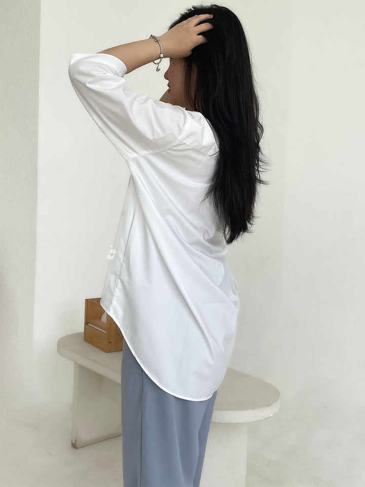 Ruth Top White