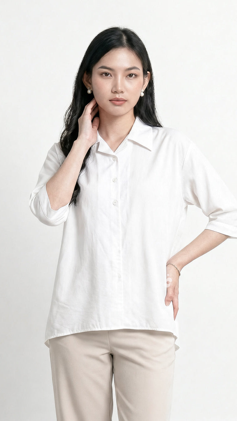 Ruth Top White