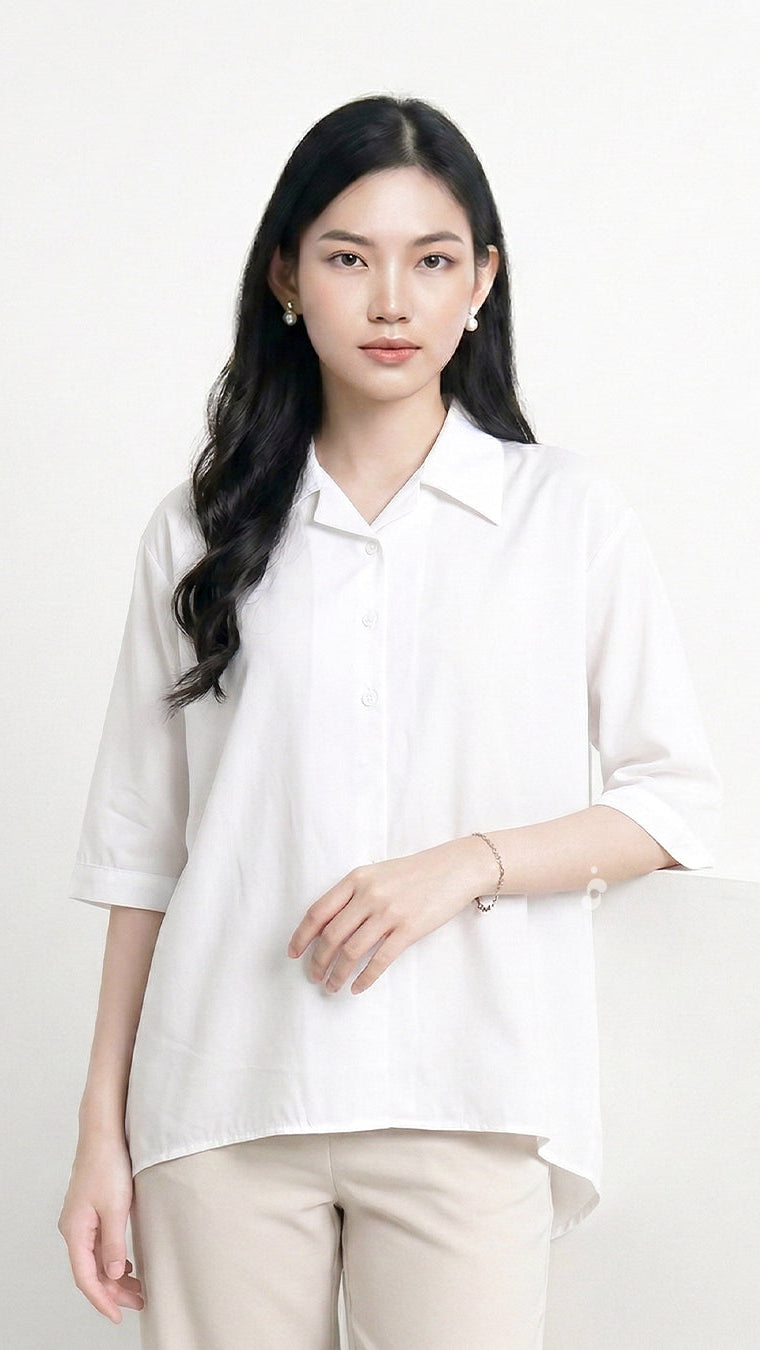Ruth Top White