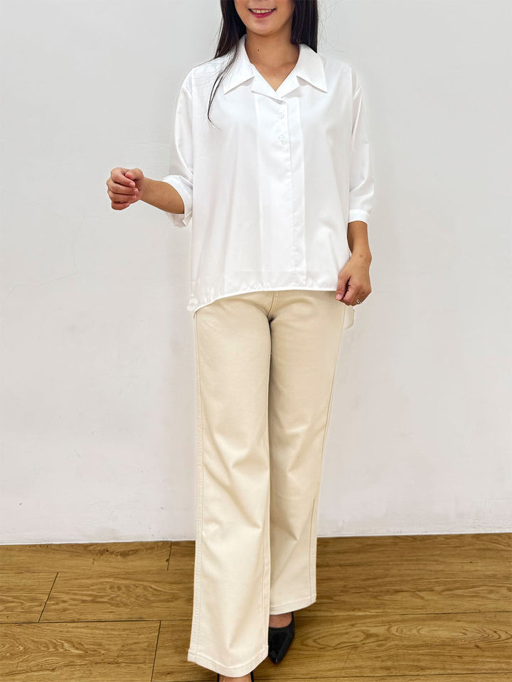 Ruth Top White