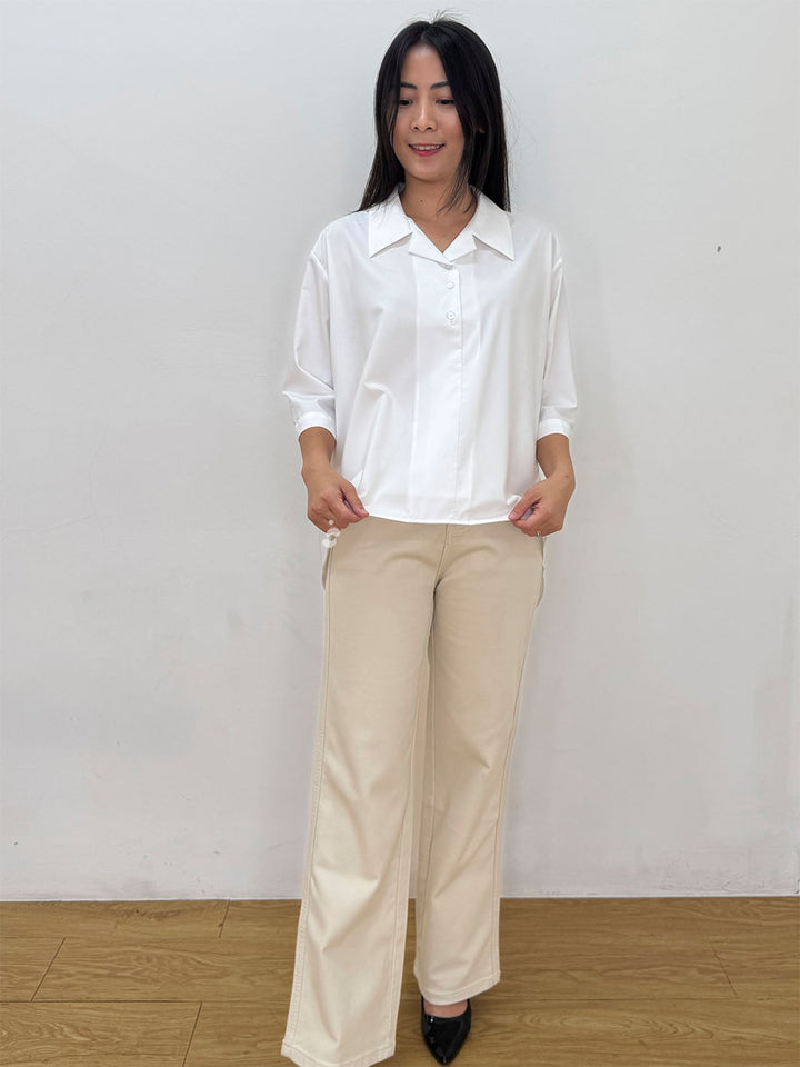 Ruth Top White