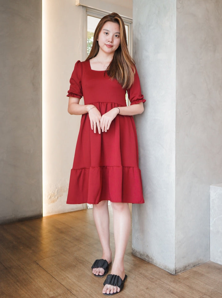 Maroon Dress